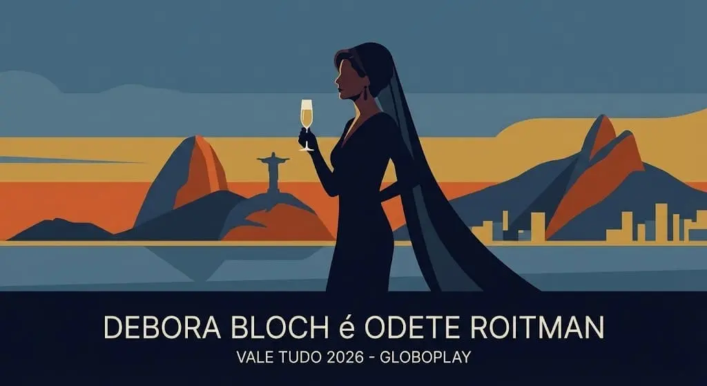 Detalhes sobre o elenco de Vale Tudo 2026 remake no Globoplay.