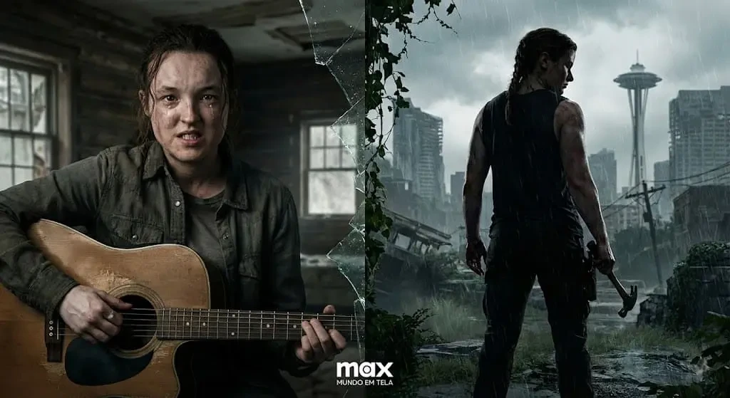 Ellie e Abby em The Last of Us 2 temporada final explicado na Max.