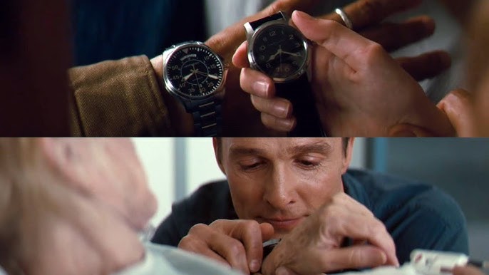 relógio usado para transmitir a mensagem no final de Interestelar.