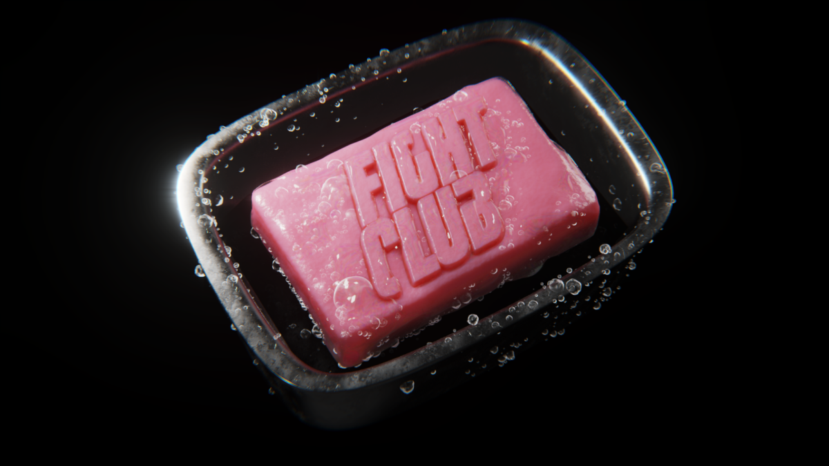 O sabão de Clube da Luta é produzido pela marca fictícia do Tyler, a Paper Street Soap Co.