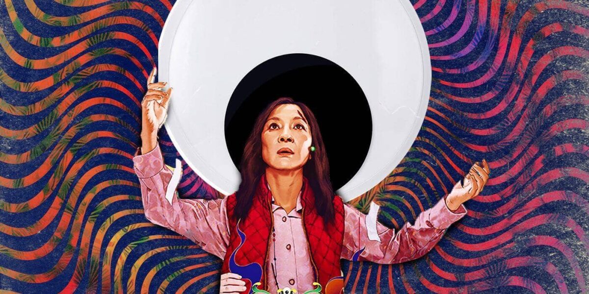 simbolismo da rosca e do olho em tudo em todo lugar ao mesmo tempo