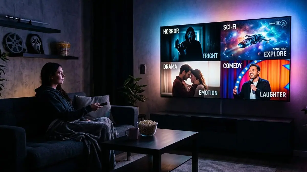 Ambiente representando os principais lançamentos do streaming em agosto de 2026.