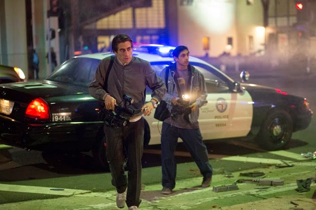encerramento do filme o abutre com louis bloom e seus novos estagiarios
