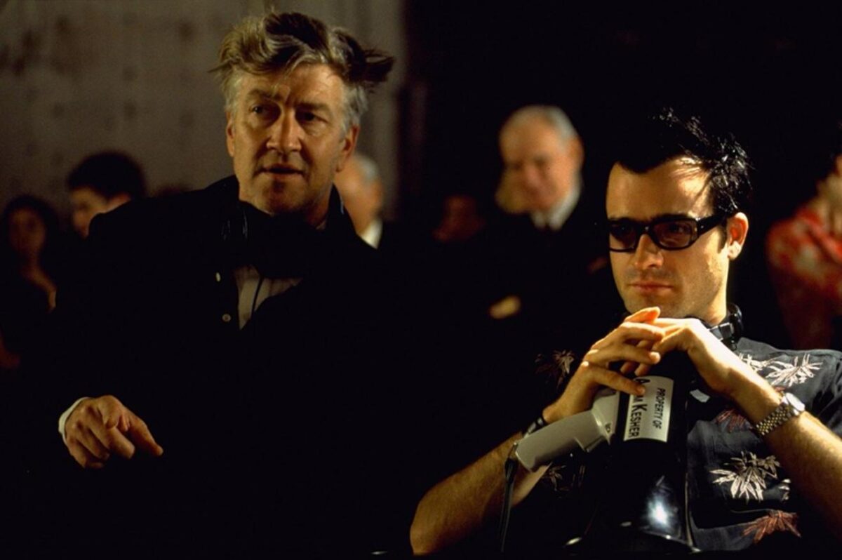 Adam Kesher diante das pressões de Hollywood em Mulholland Drive.
